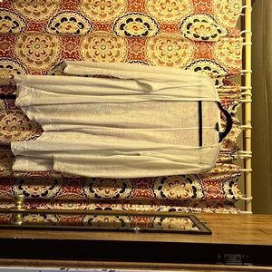 Tahari 100% linen cardigan